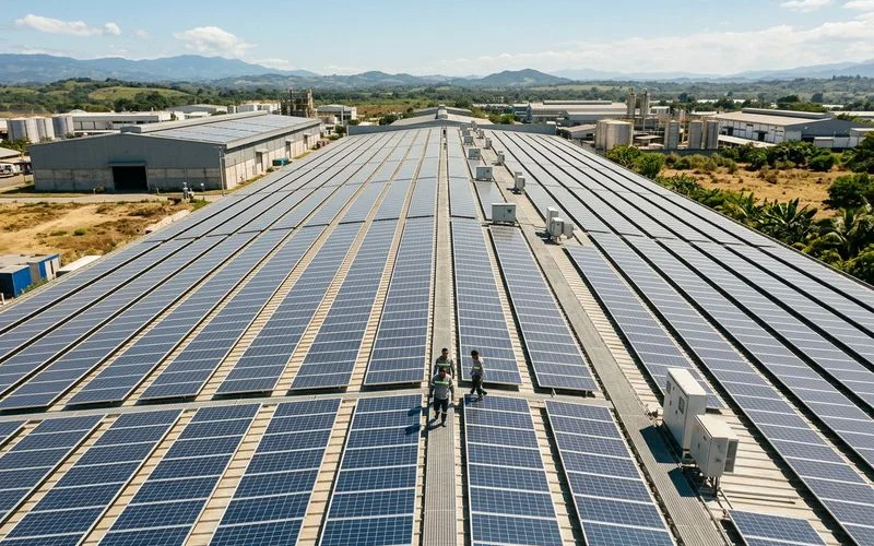 Instalación Solar Comercial e Industrial
